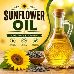 SUNFLOWER TIN