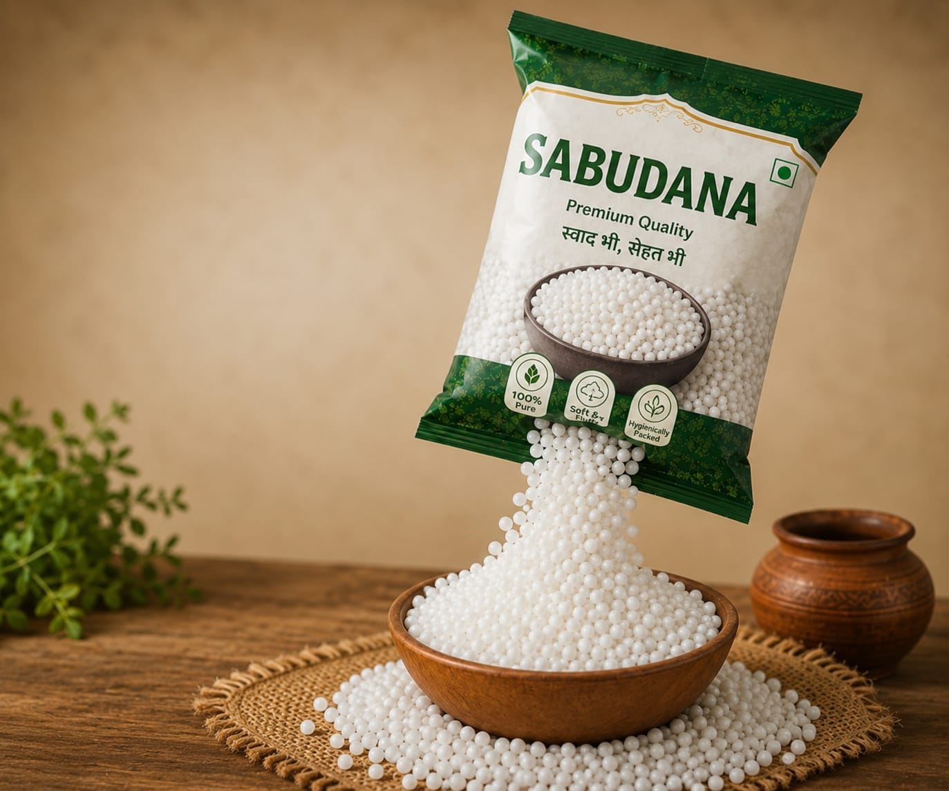 SABUDANA LOOSE AND PACK