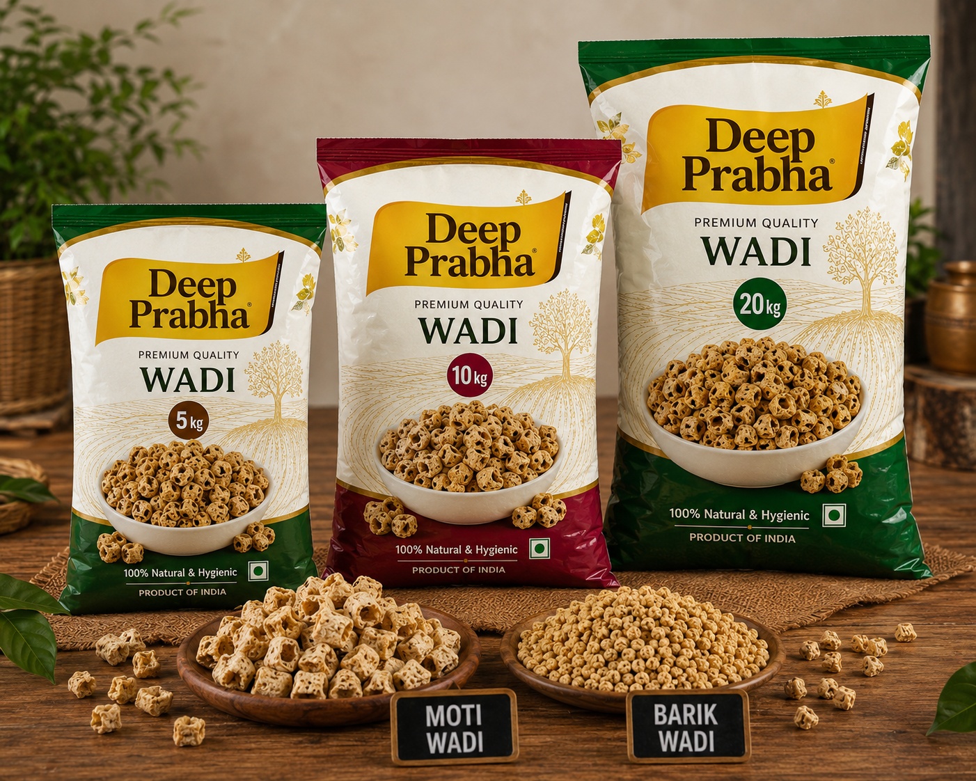 SOYABEEN WADI ( SOYA CHUNKS)