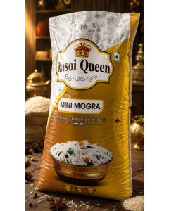 "RASOI QUEEN" PREMIUM STEAM BROKEN RICE 26KG BAG