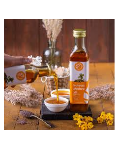 "JYOTI KIRAN"  MUSTARD OIL 200ML (60 PIECE BOX)