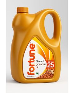 "FORTUNE" GROUNDNUT FILTERED OIL 5LTR JAR (20 LTR BOX)