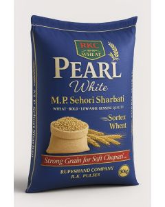 "PEARL WHITE  " BEST QUALITY SHARBATI WHEAT 30KG