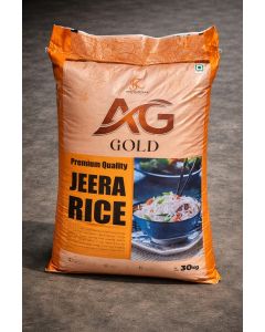 "AG GOLD" EXTRA LONG BASMATI PAKHAD JEERA RICE 30KG BAG