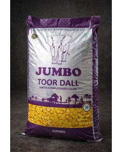 "JUMBO" SUPERIOR QUALITY TOOR DAL 30KG BAG