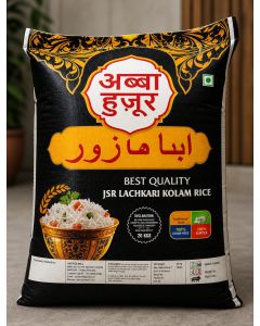 "ABBA HUZUR" BLACK STEAM KHANDA 26KG LOOSE