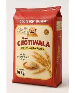 CHOTIWALA ATTA " 26 KG "BAG NEW PACK
