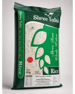 "SHREE TULSI" JSR ARAWA BROKEN RICE (KHANDA) 30KG BAG(OLD)