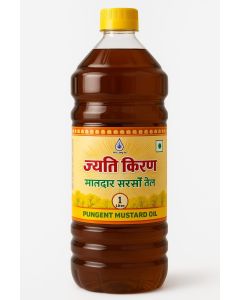 "JYOTI KIRAN"  MUSTARD OIL 1 LTR (12 PIECE BOX)