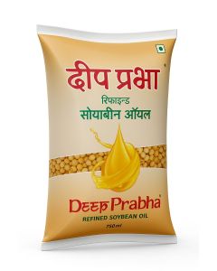 "DEEP PRABHA" 750 ML PACK REF SOYA OIL (16 PACK BOX)