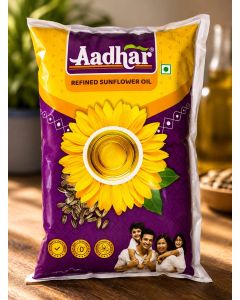 "AADHAR" REF SUNFLOWER OIL 800GM (16 PACK BOX)