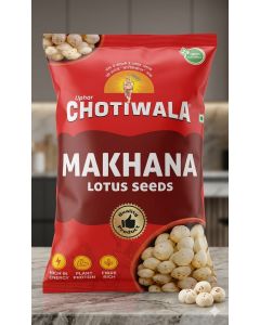 "250GM" PACKET BEST MAKHANA CHOTIWALA (250*4 PACKET) 1KG BAG