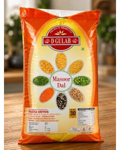 MASOOR DAL"DOUBLE GULAB" PREMIUM QUALITY MASOOR DAL 30KG BAG