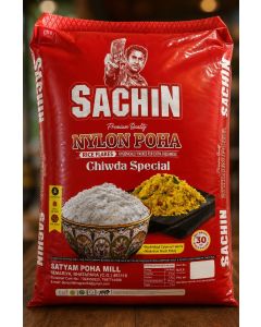 "SACHIN" WHITE PATLA POHA 30KG LOOSE BAG