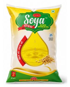 "SOYA SHINE" REFIND SOYABEAN OIL 1 LTR POUCH (910GM)