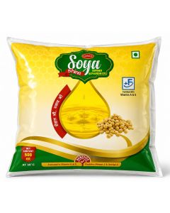500ML POUCH "SOYA SHINE" REFIND SOYABEAN OIL (12LTR BOX)
